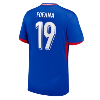 Francia Youssouf Fofana #19 Maglia Gara Casa Repliche Europei 2024